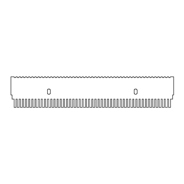 Artikelbild 1 des Artikels EasyPhor Maxi Kamm, 50 Zähne, 1 mm Stärke