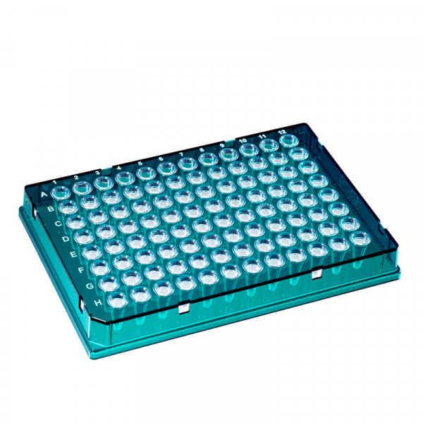 Artikelbild 1 des Artikels Caretta 96-Well PCR Platten, grün, farblos