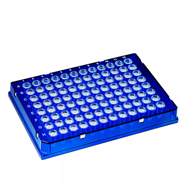 Artikelbild 1 des Artikels Caretta 96-Well PCR Platten, blau, farblos