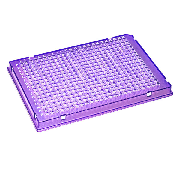 Artikelbild 1 des Artikels Caretta 384-Well PCR Platten, violett/farblos